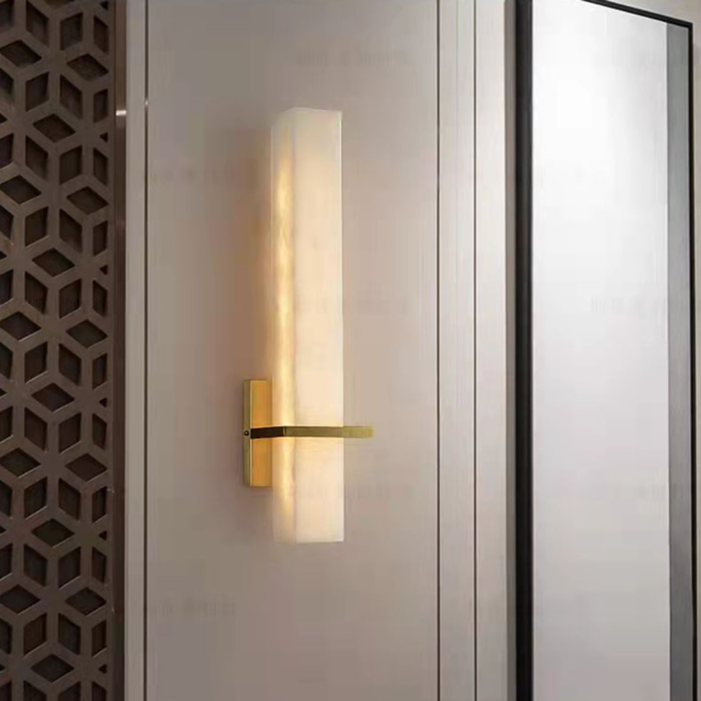 The Travelle Sconce Marble Wall Light