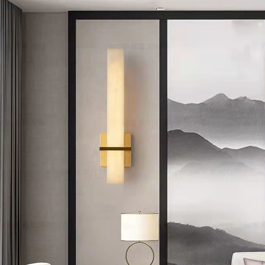 The Travelle Sconce Marble Wall Light