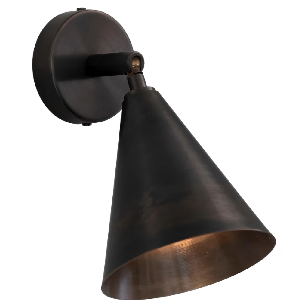 The Trieste Retro Round Wall LED Light