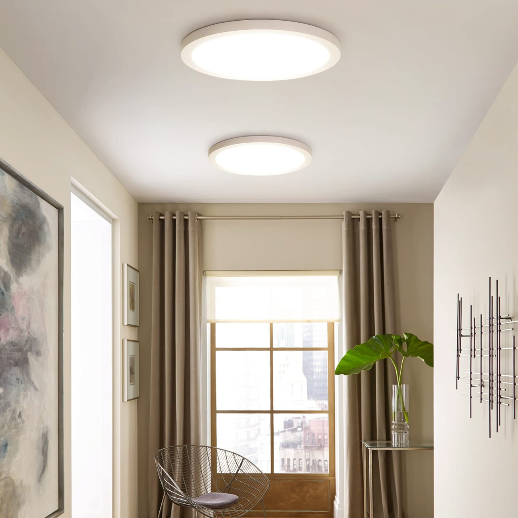 The Trivelle Ultra Thin Tri Colour LED Ceiling Light