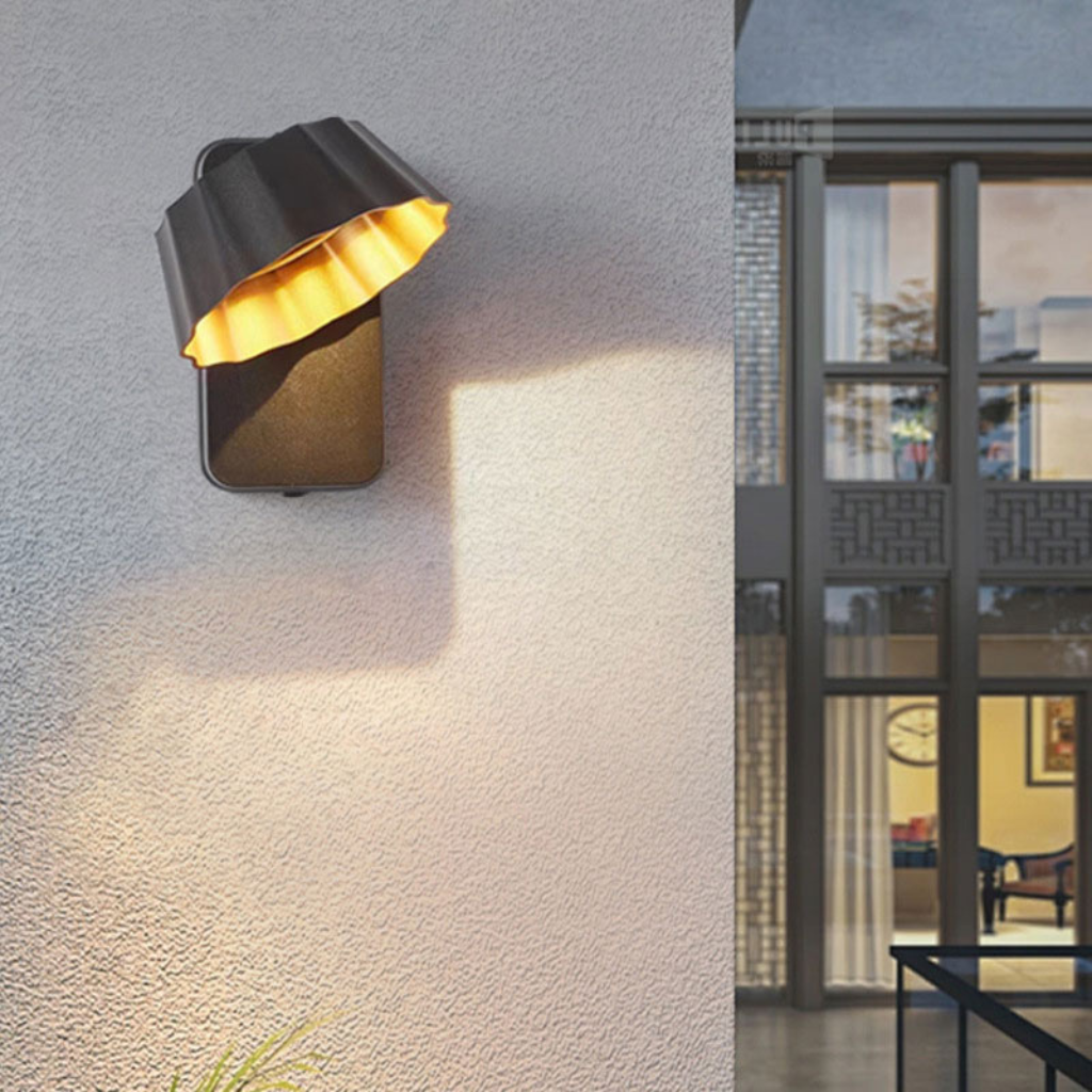 The Valdora Minimalist Outdoor Waterproof Wall Light