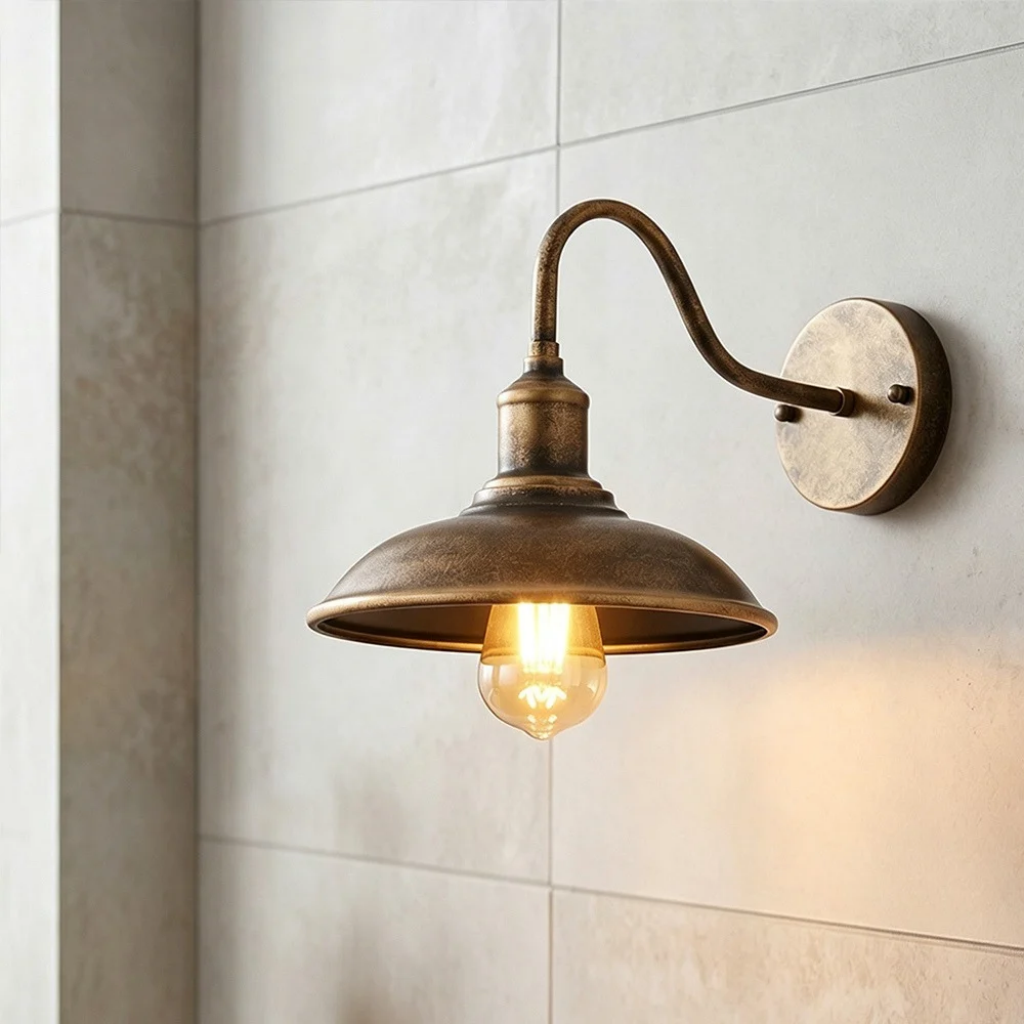 The Valmere Retro Waterproof Outdoor Wall Light