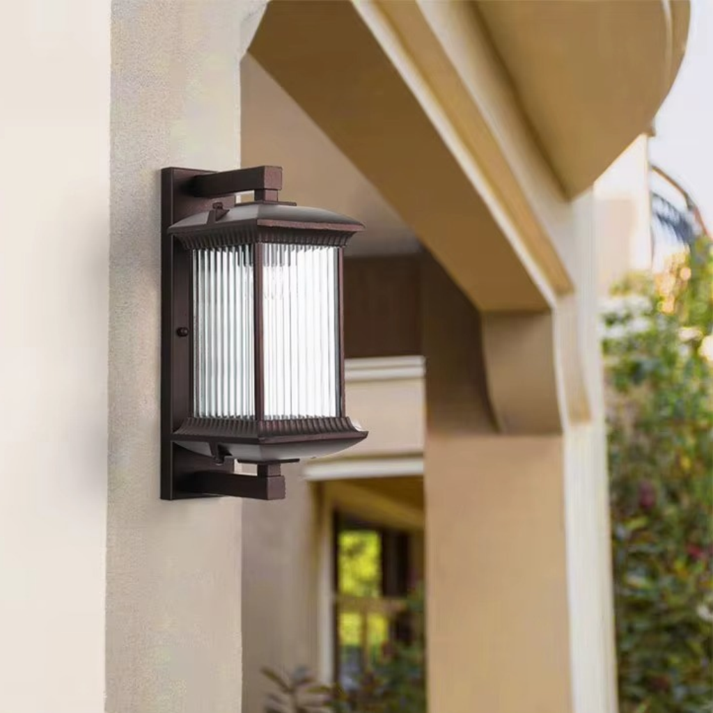 The Valtorin Outdoor Waterproof Metal Wall Light