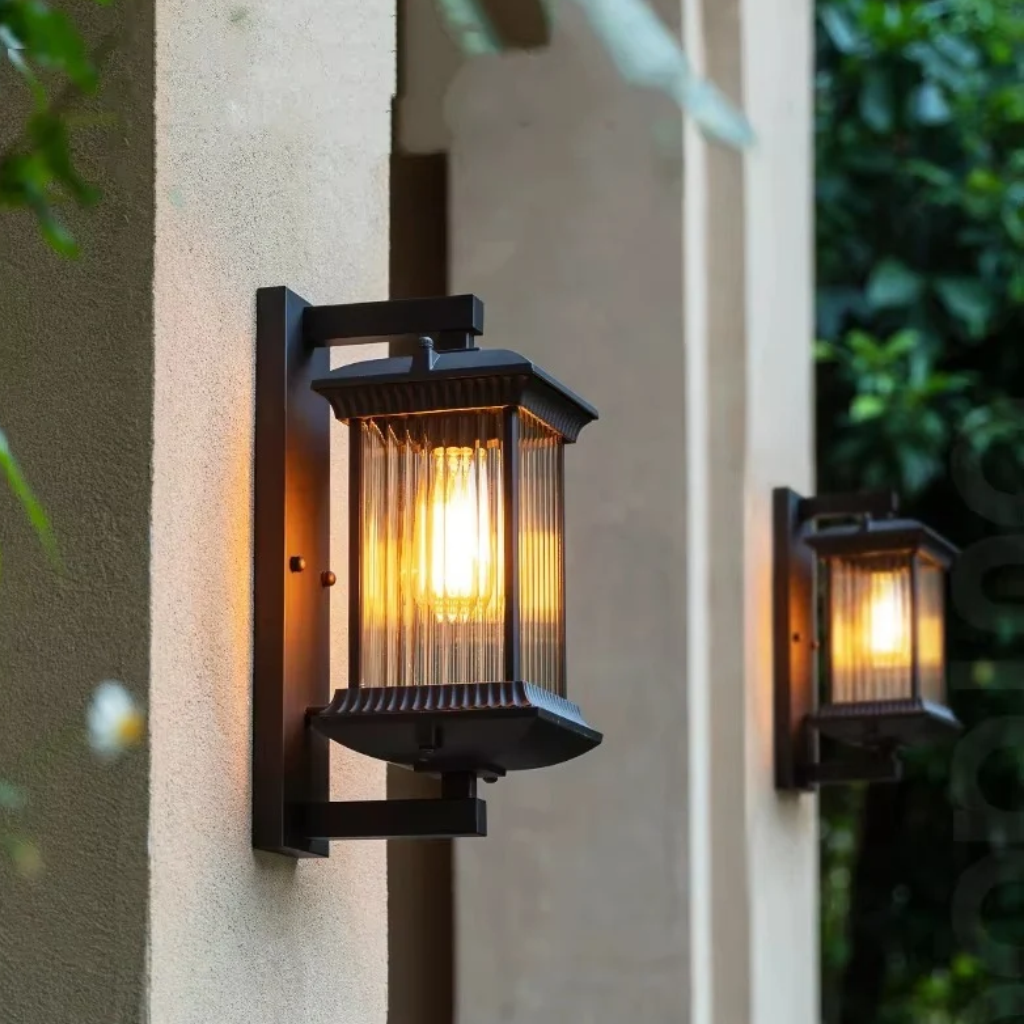 The Valtorin Outdoor Waterproof Metal Wall Light
