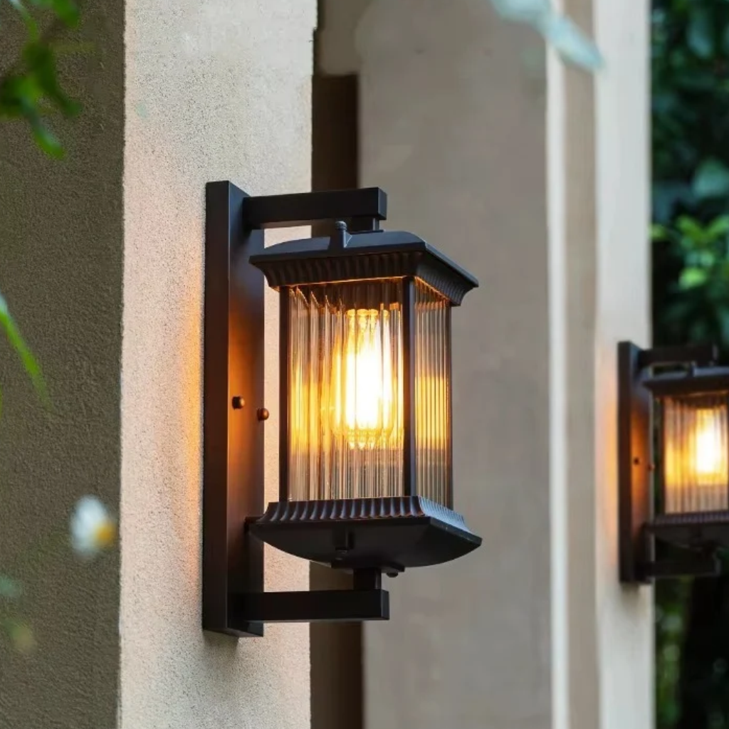 The Valtorin Outdoor Waterproof Metal Wall Light
