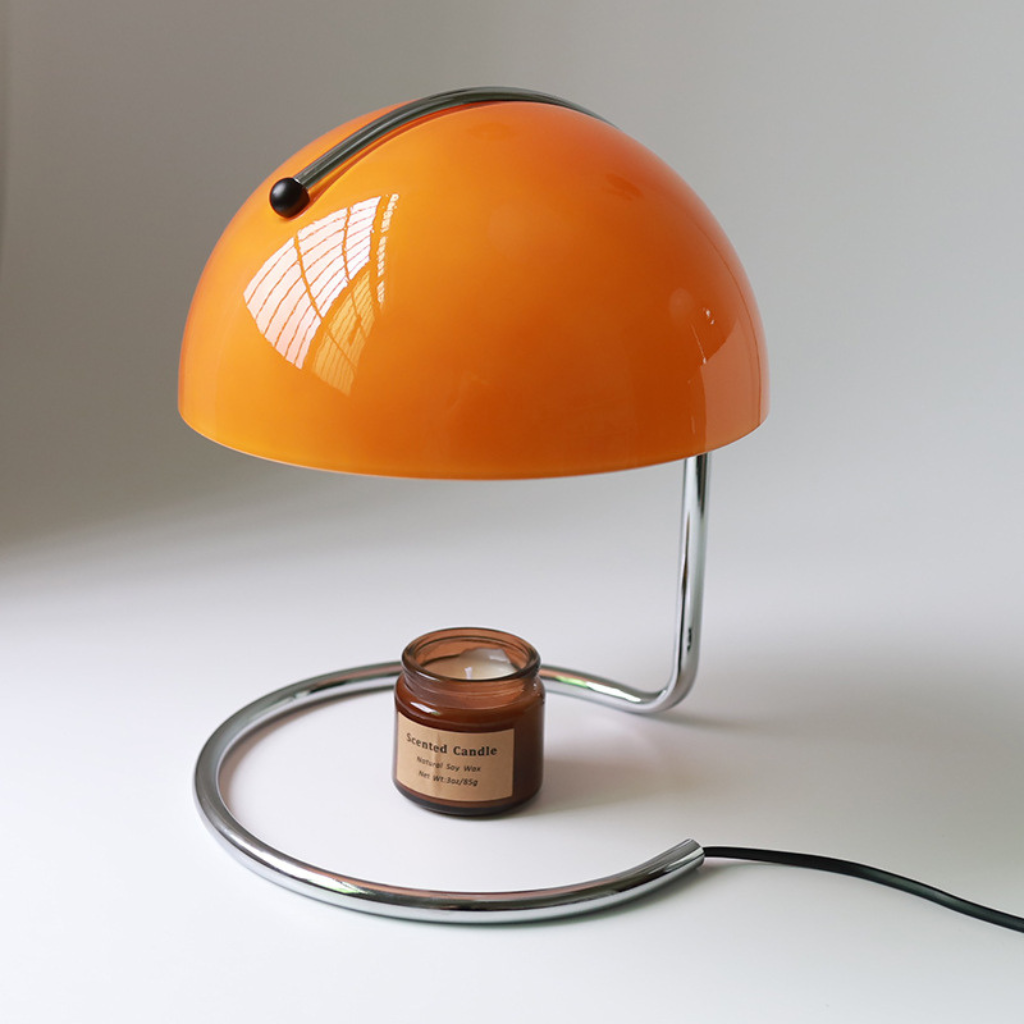 The Vellaro Nordic Retro Glass Table Lamp