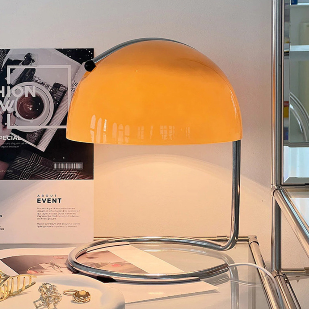 The Vellaro Nordic Retro Glass Table Lamp