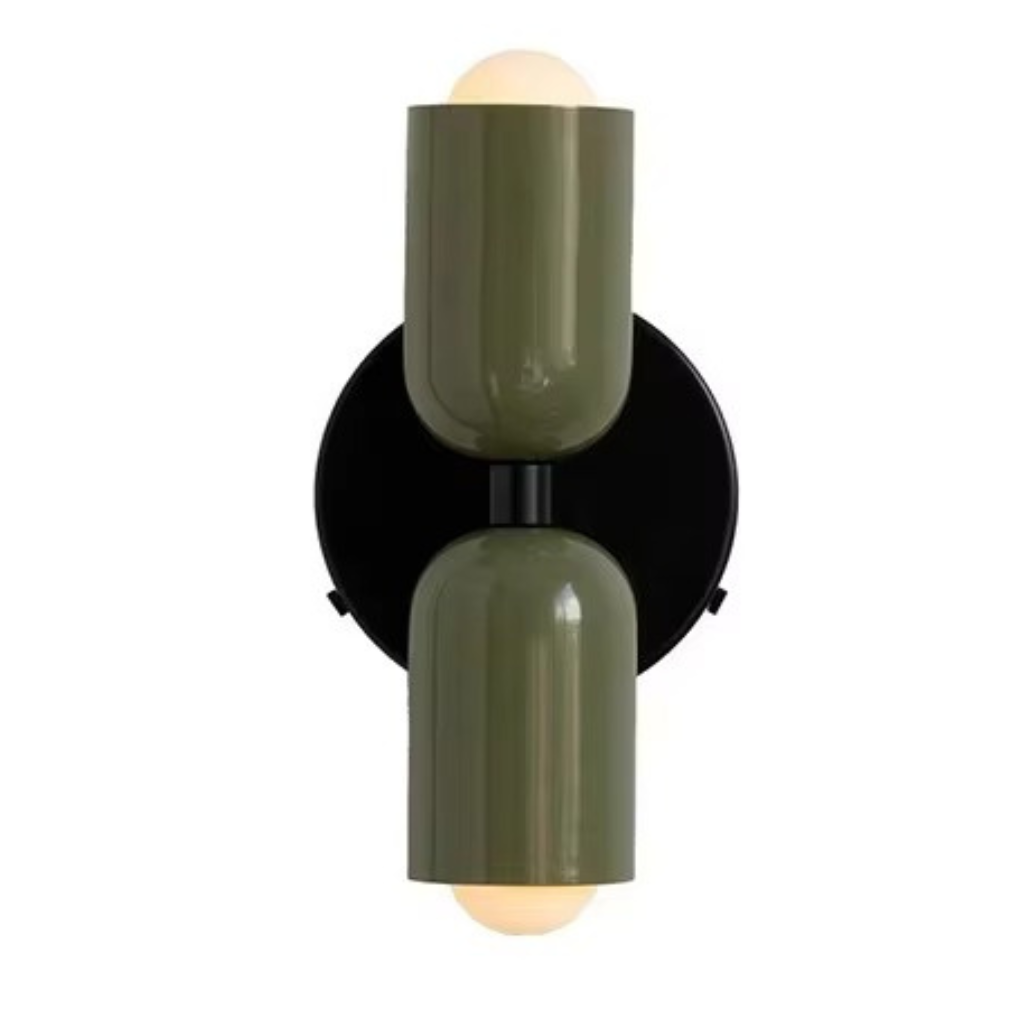 The Velora Nordic Double Head LED Wall Lamp