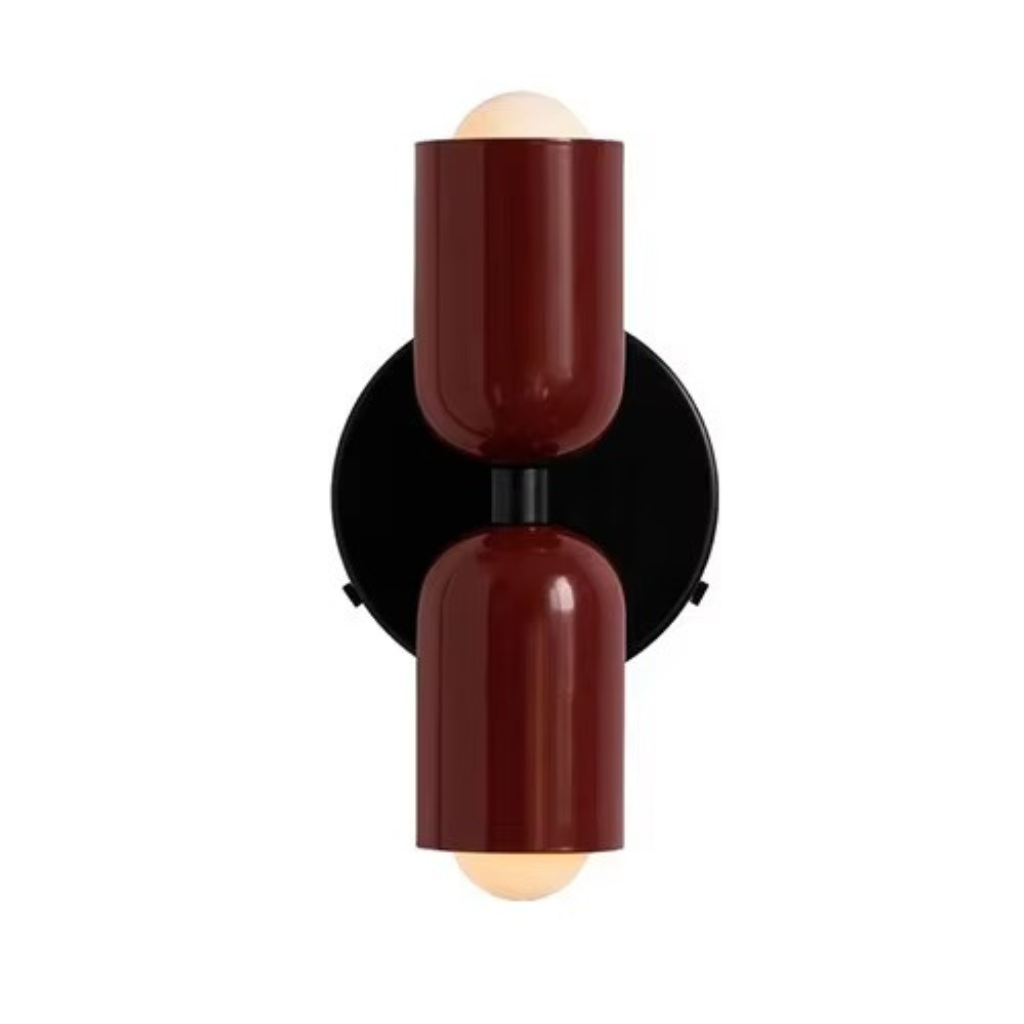 The Velora Nordic Double Head LED Wall Lamp