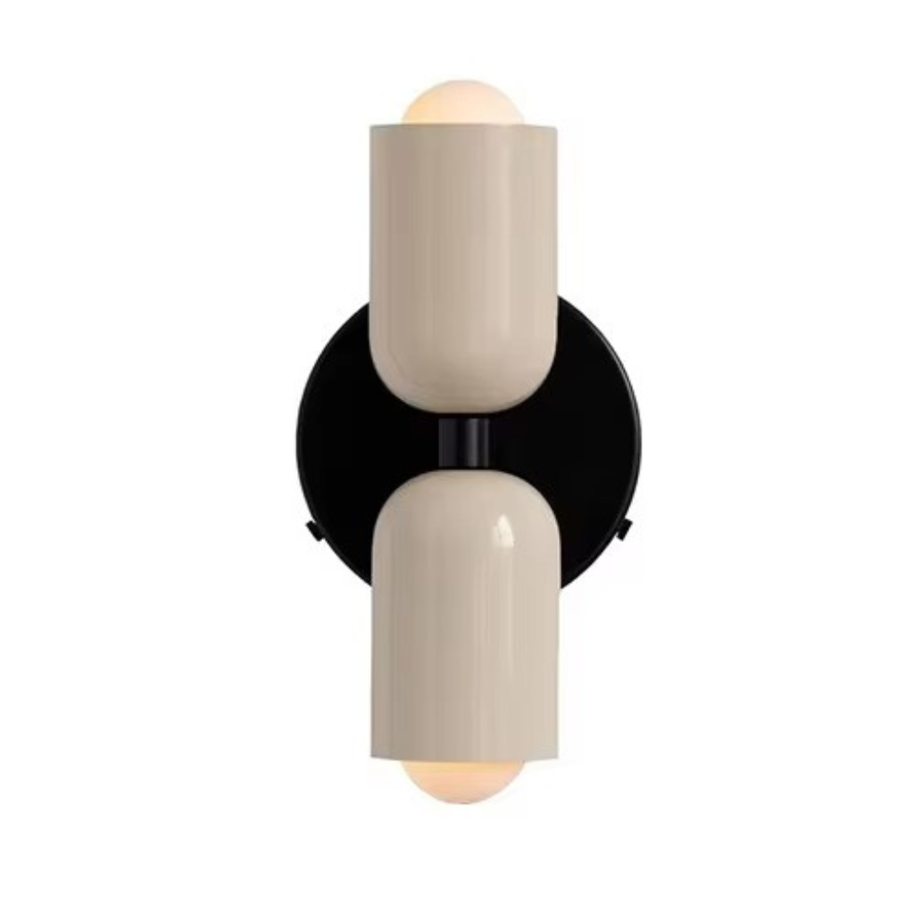 The Velora Nordic Double Head LED Wall Lamp