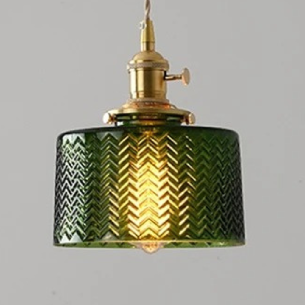 The Verdix Nordic Glass Pendant Light