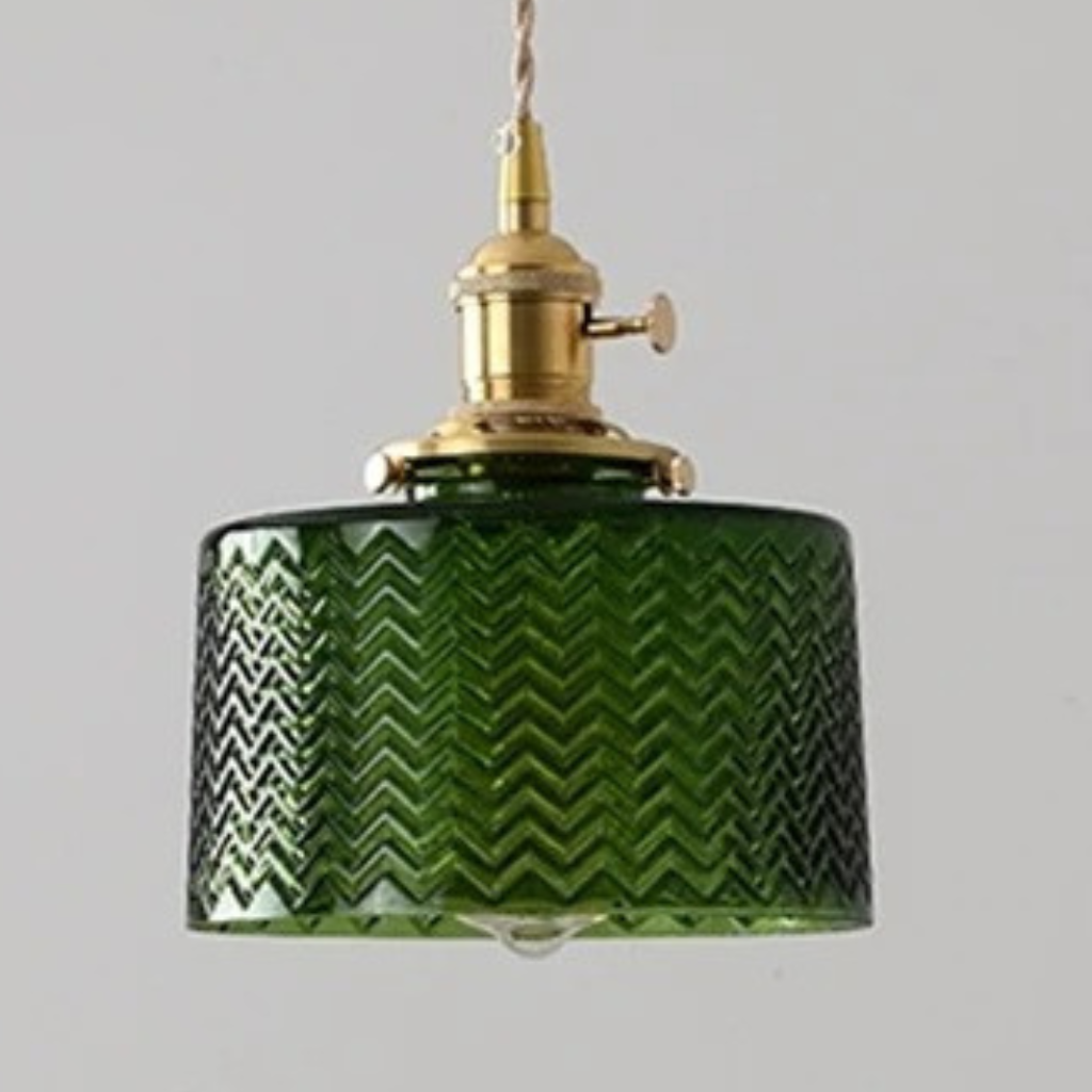 The Verdix Nordic Glass Pendant Light