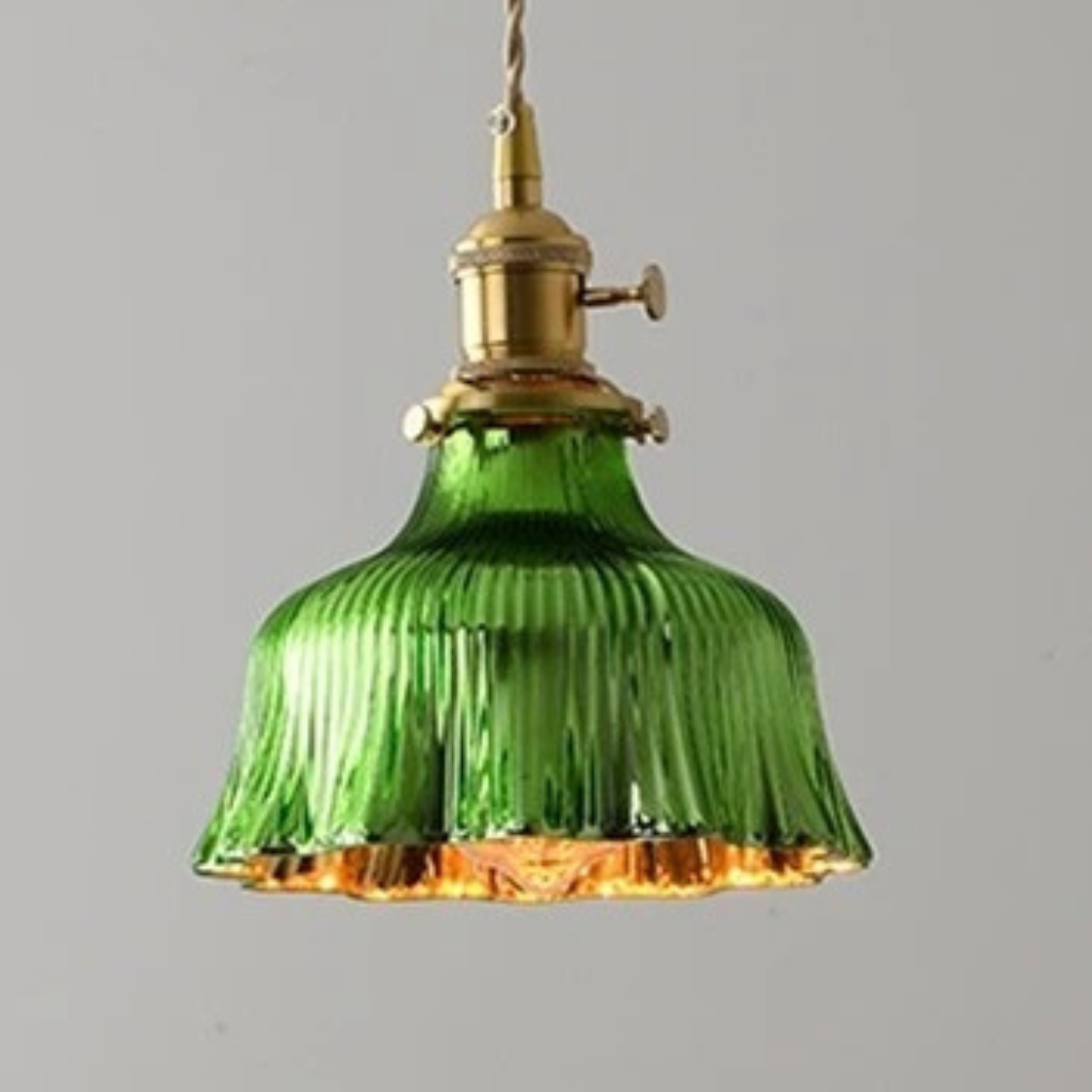 The Verdix Nordic Glass Pendant Light