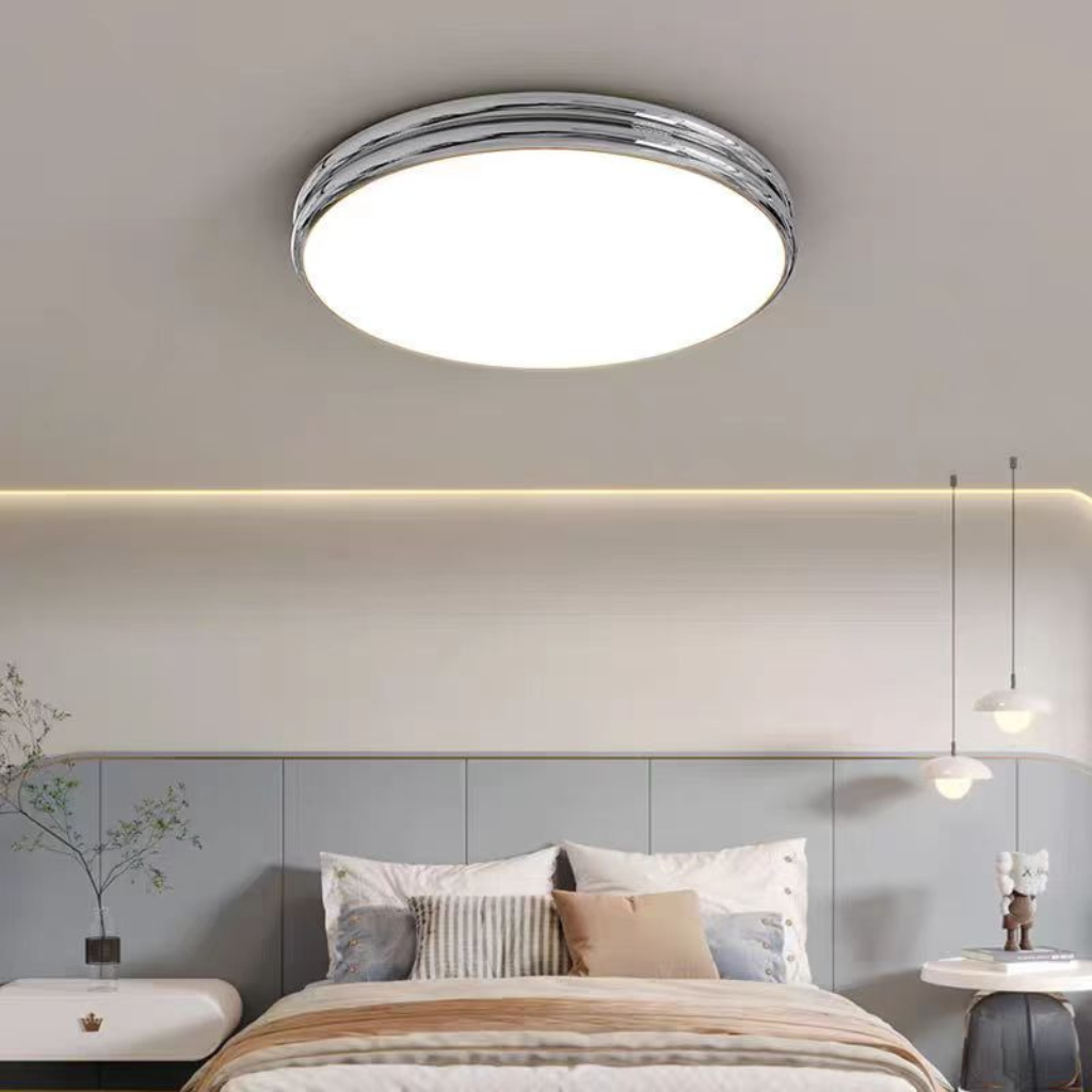 The Verdova Bauhaus Round LED Ceiling Light