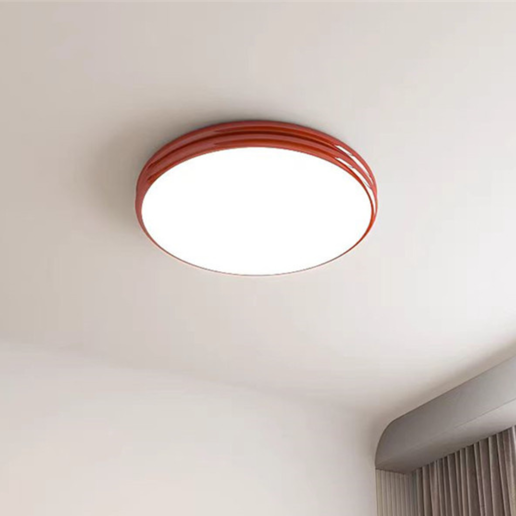 The Verdova Bauhaus Round LED Ceiling Light