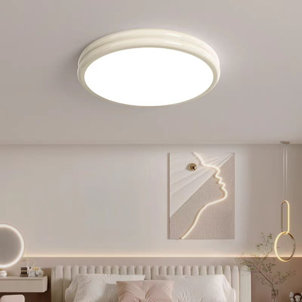 The Verdova Bauhaus Round LED Ceiling Light