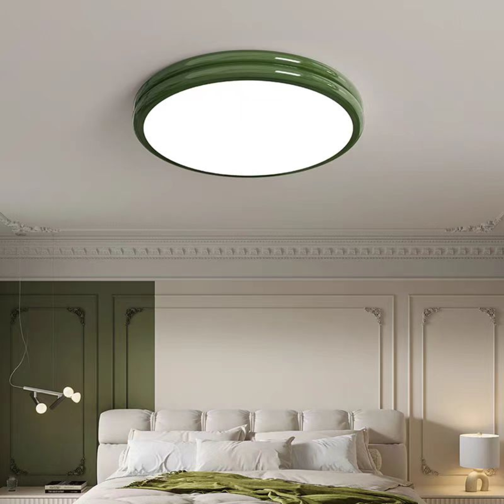 The Verdova Bauhaus Round LED Ceiling Light