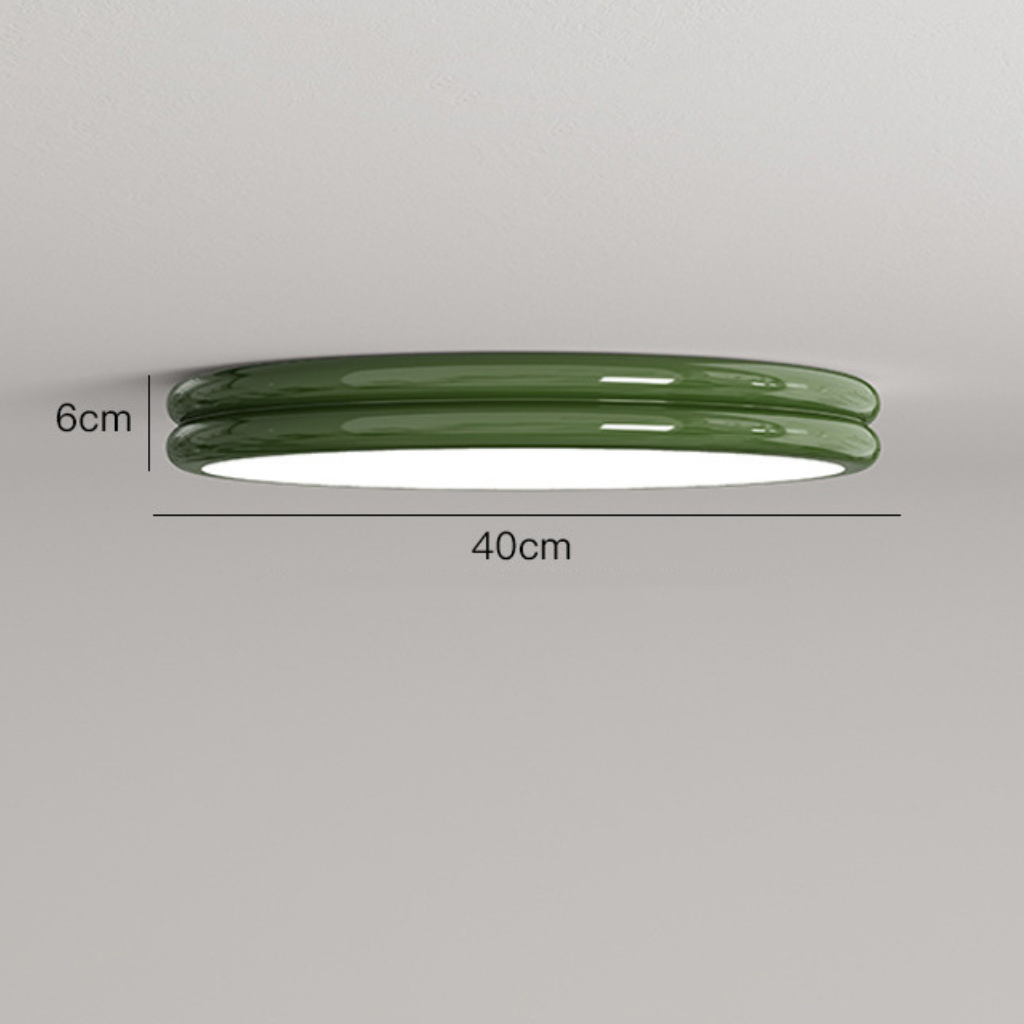 The Verdova Bauhaus Round LED Ceiling Light