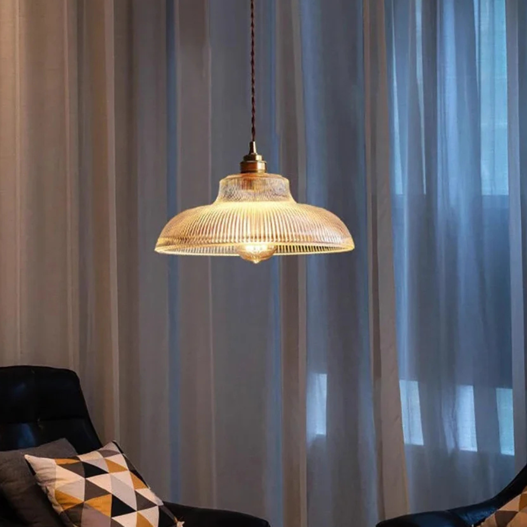 The Verelle Nordic Glass Pendant Light