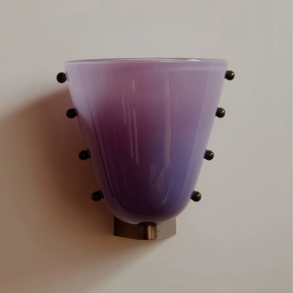 The Verlisse Stained Retro Glass LED Wall Light
