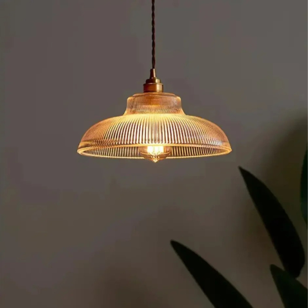 The Vetrano Nordic Retro Glass Pendant Light