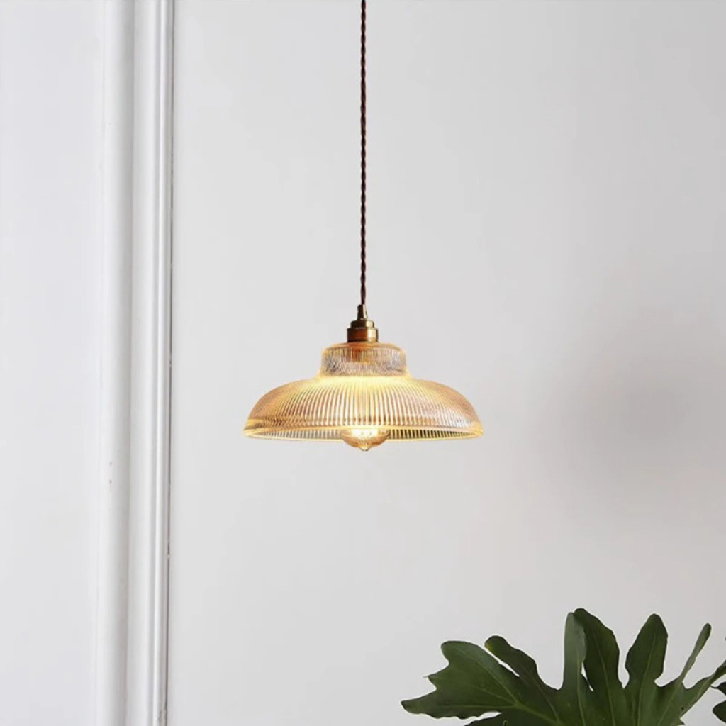 The Vetrano Nordic Retro Glass Pendant Light