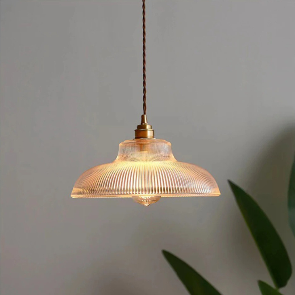The Vetrano Nordic Retro Glass Pendant Light