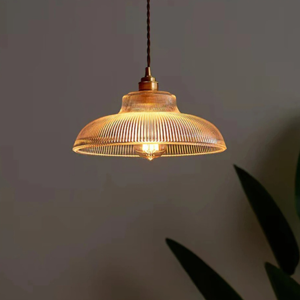 The Vetrano Nordic Retro Glass Pendant Light