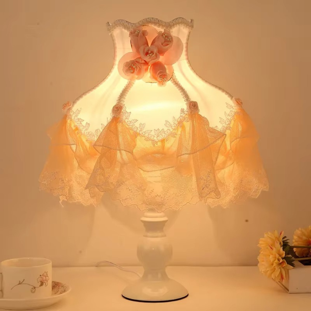 The Vintora Chinese Styled Bedside Table Lamp