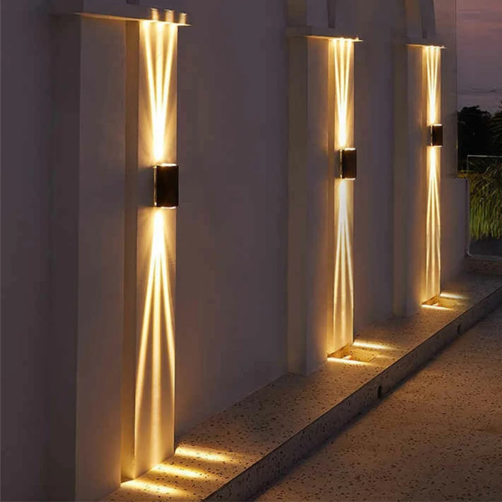 The Virella Waterproof Outdoor LED Wall Spotlight