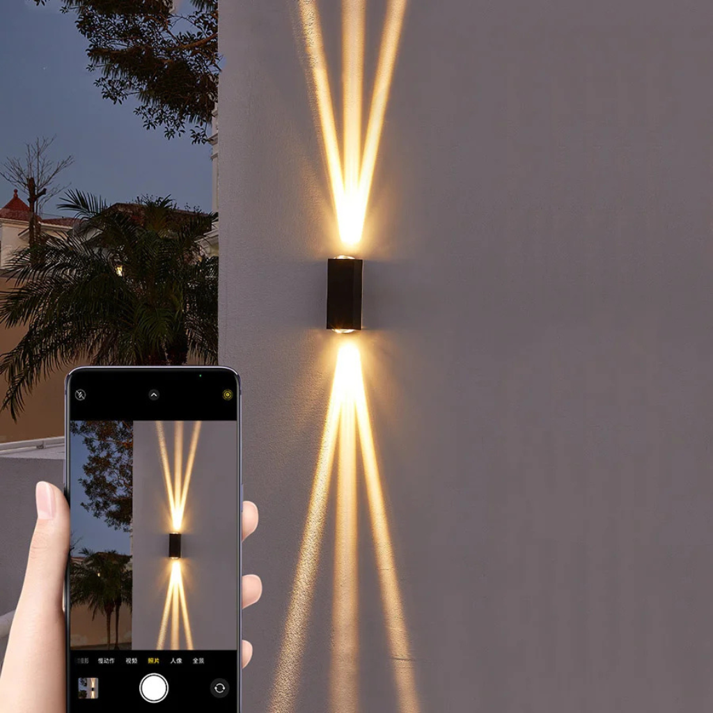 The Virella Waterproof Outdoor LED Wall Spotlight