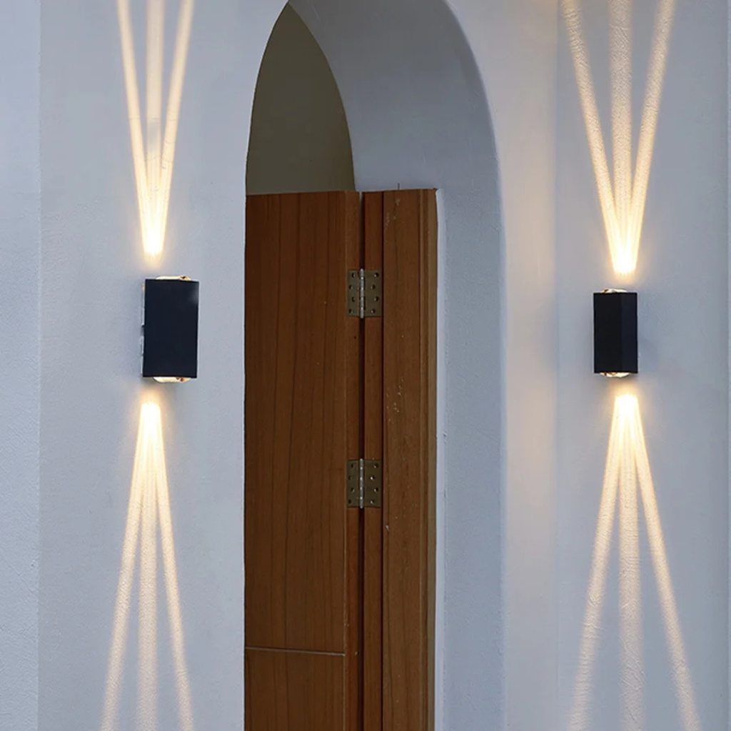 The Virella Waterproof Outdoor LED Wall Spotlight