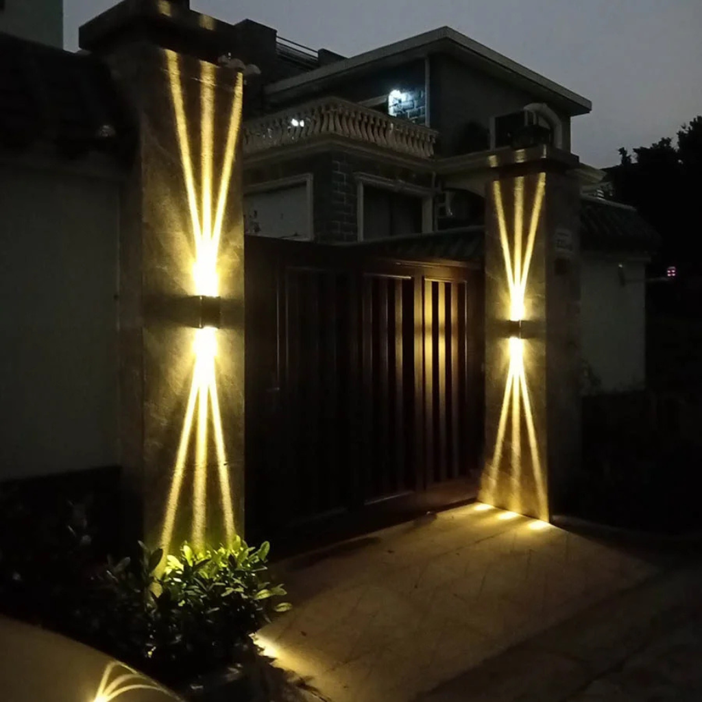 The Virella Waterproof Outdoor LED Wall Spotlight