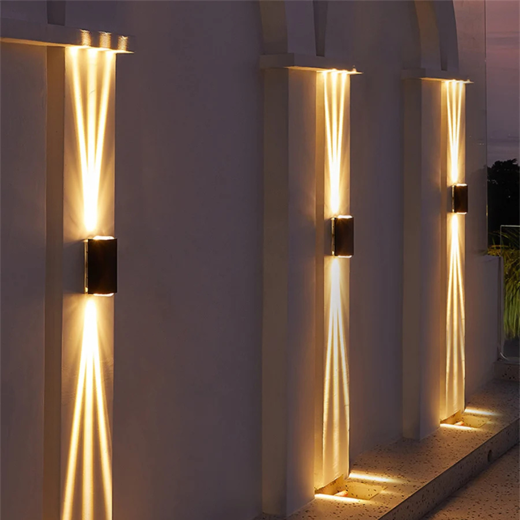 The Virella Waterproof Outdoor LED Wall Spotlight