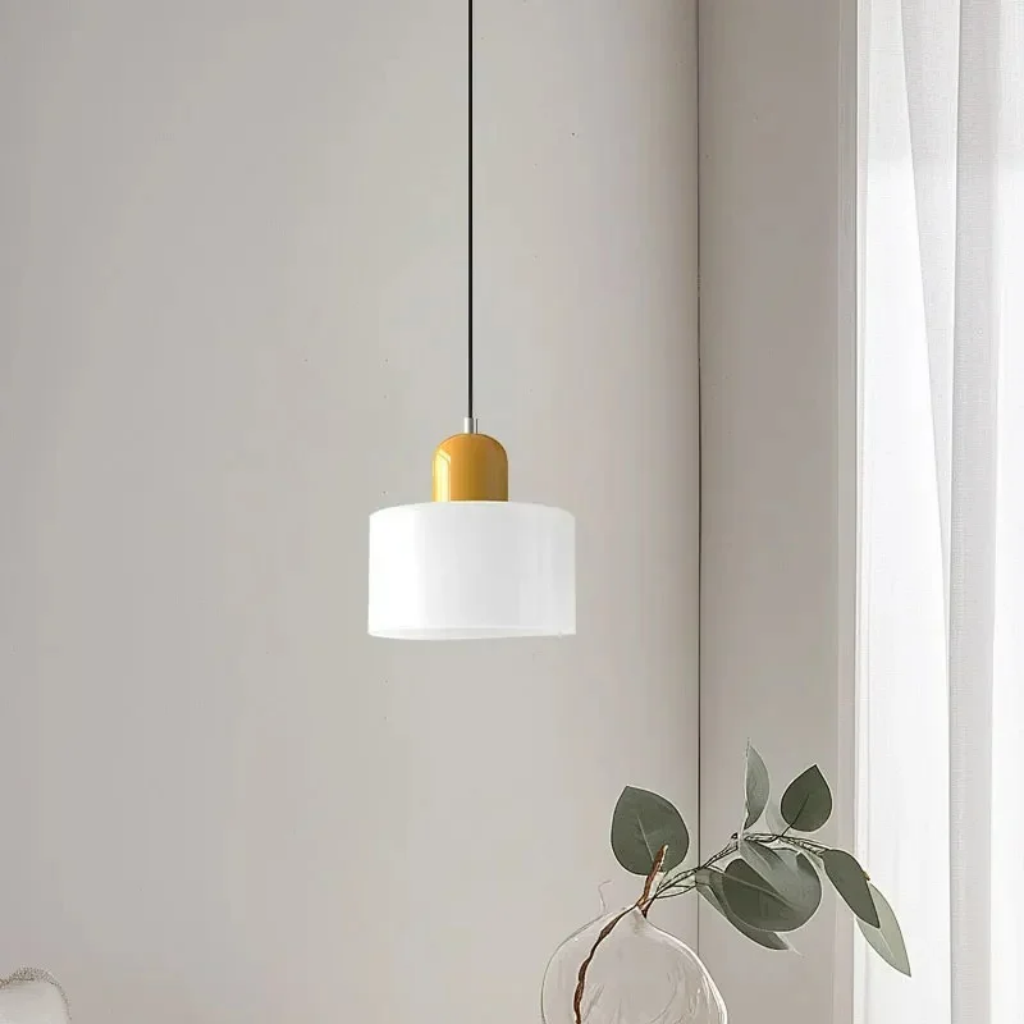 The Virelle Stained Glass Pendant Light