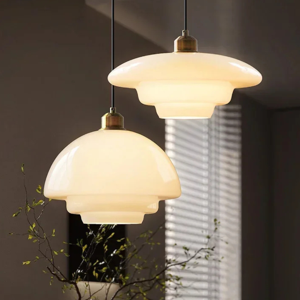 The Virelle Modern Glass LED Pendant Light
