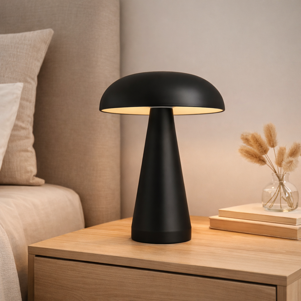 The Virelle Rechargeable Mushroom LED Night Light