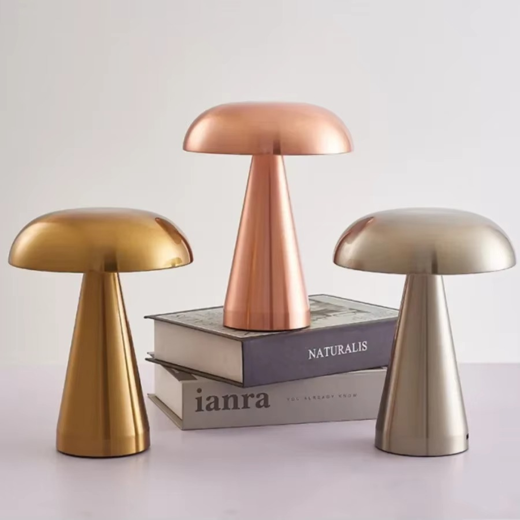 The Virelle Rechargeable Mushroom LED Night Light