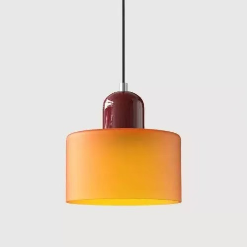 The Vitrina Stained Glass Pendant Chandelier Light