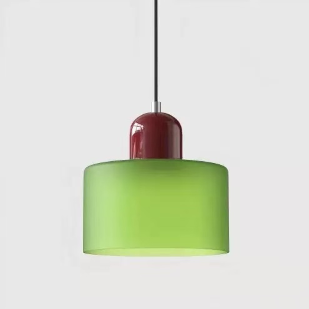 The Vitrina Stained Glass Pendant Chandelier Light