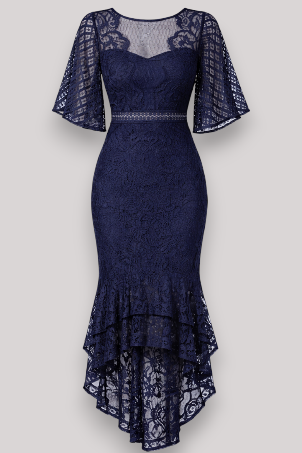 The Vivienne Lace Maxi Dress Evening Elegant Mermaid Party Style
