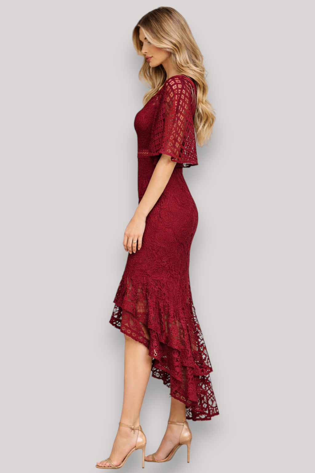 The Vivienne Lace Maxi Dress Evening Elegant Mermaid Party Style