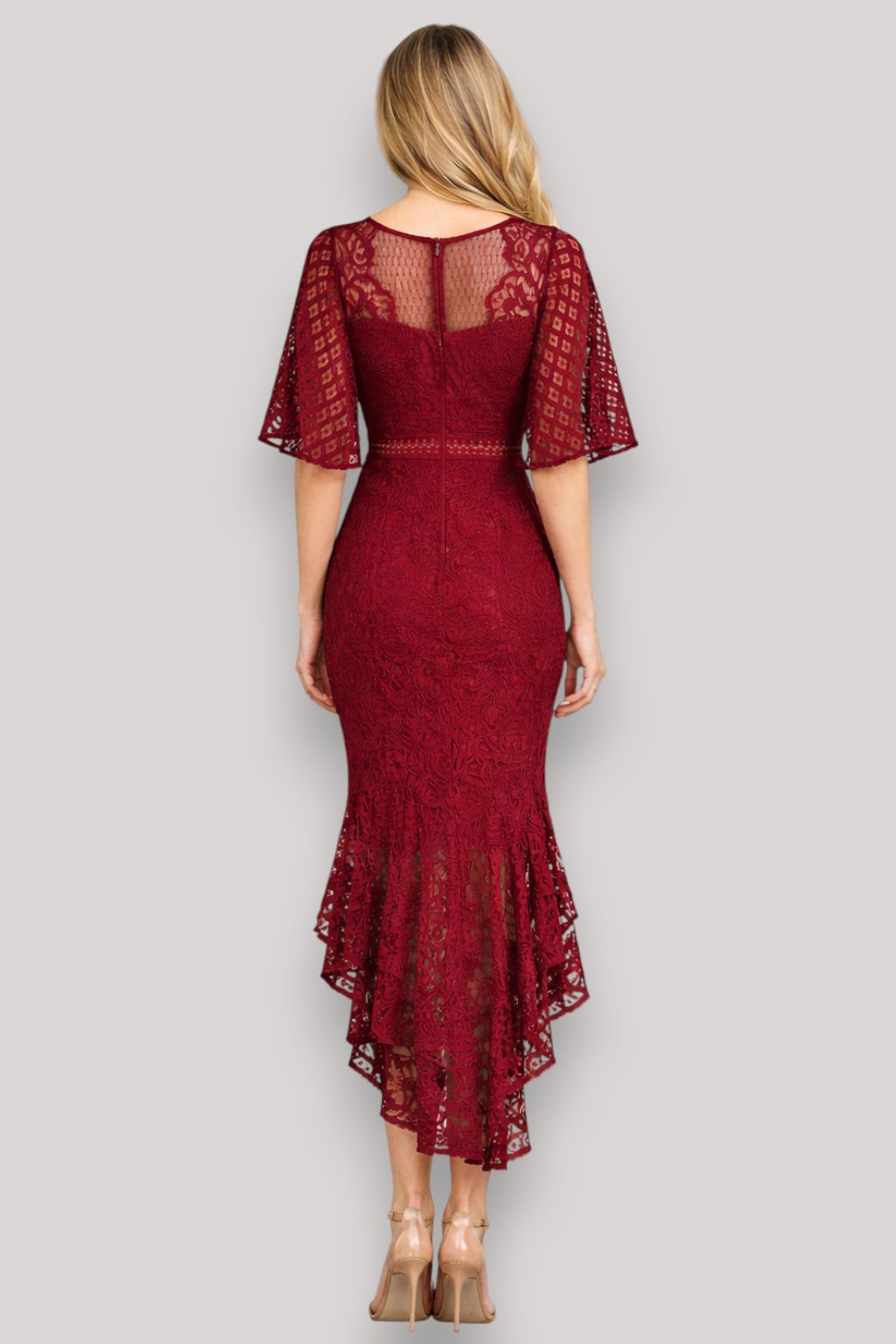 The Vivienne Lace Maxi Dress Evening Elegant Mermaid Party Style