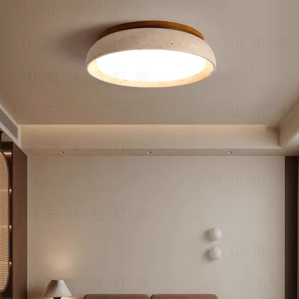 The Wabilora Japanese Wabi Sabi LED Ceiling Light