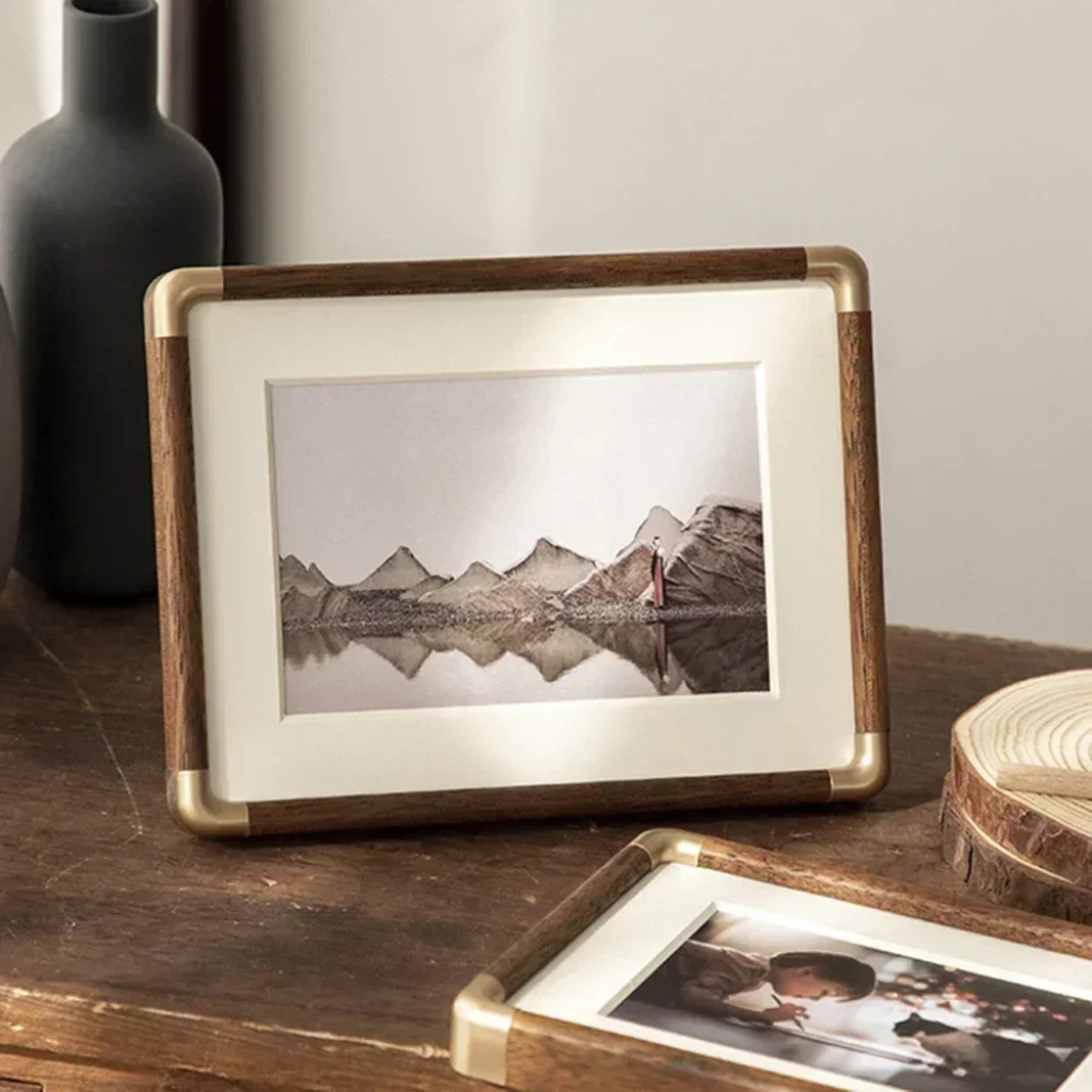 The Walden Walnut Photo Decor Frame