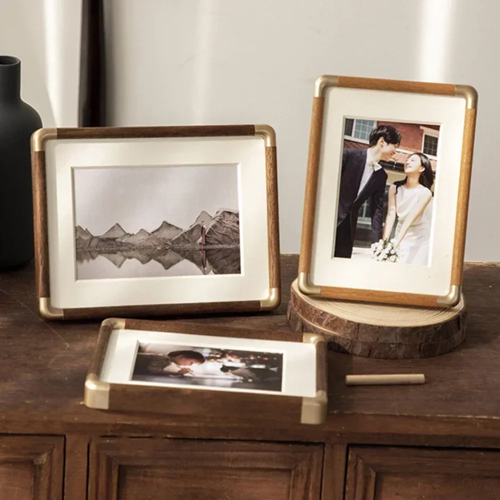 The Walden Walnut Photo Decor Frame