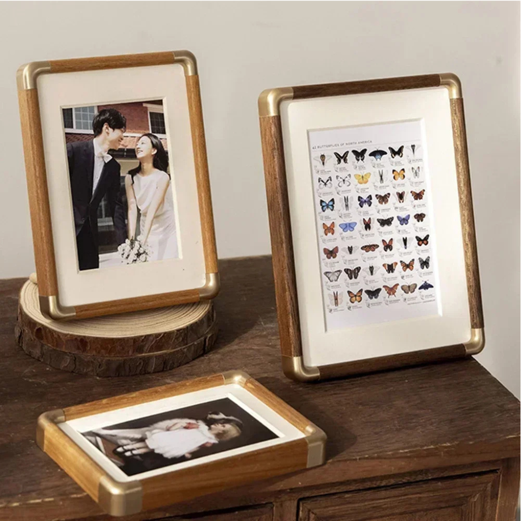 The Walden Walnut Photo Decor Frame