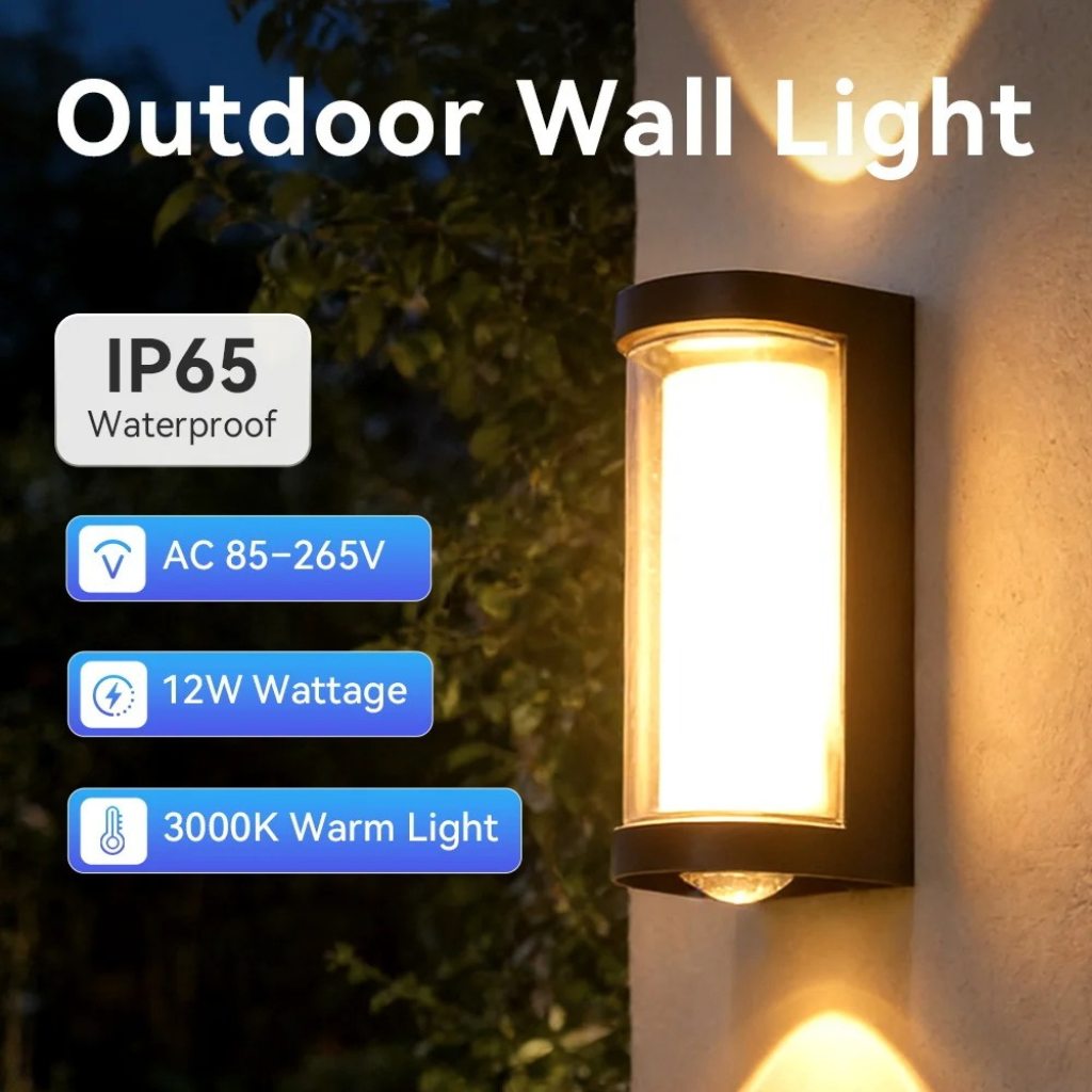 The Weathera Outdoor Waterproof Wall LED Light