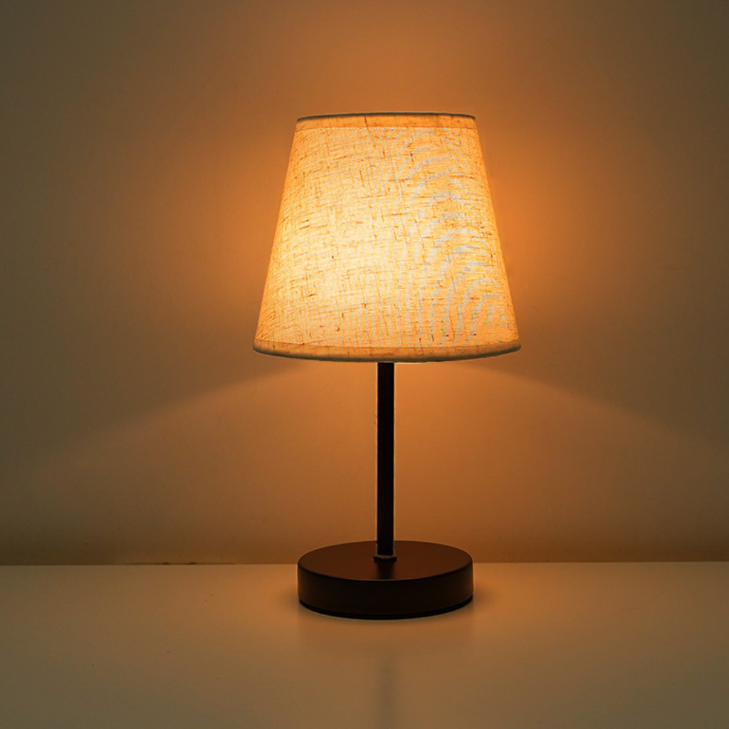 The WoodLume USB Table Bedside Lamp