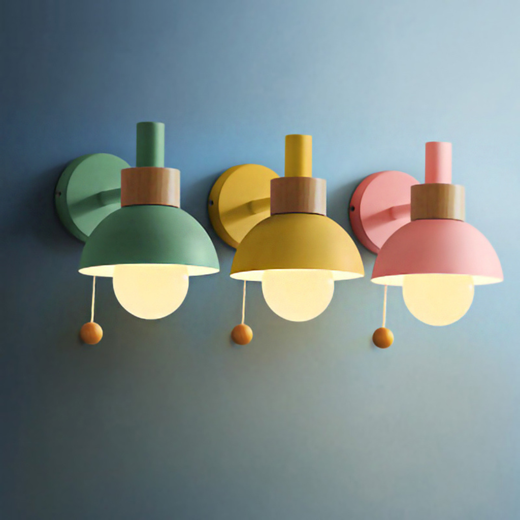 The Woodella Nordic LED Bedside Wall Lamp